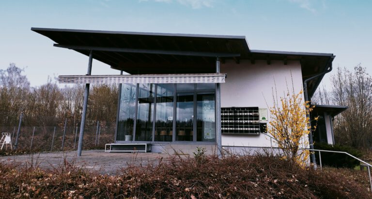 Das Clubheim des TC Ellwangen